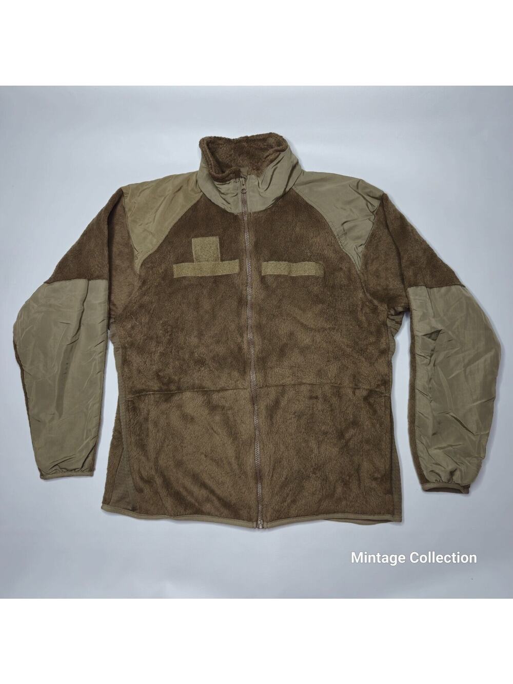USGI Military Gen III Polartec Fleece Cold Weather Full Zip Jacket Coyote Sz M